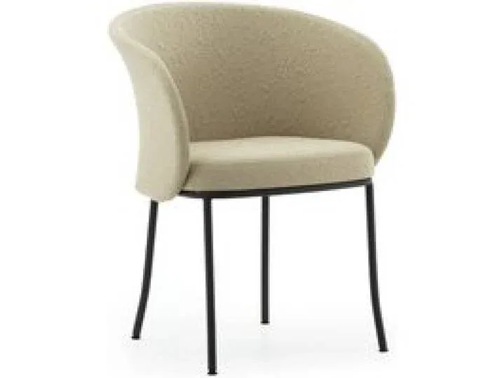 Knit Sessel Schwarz Stahl de Normann Copenhagen – photo du produit