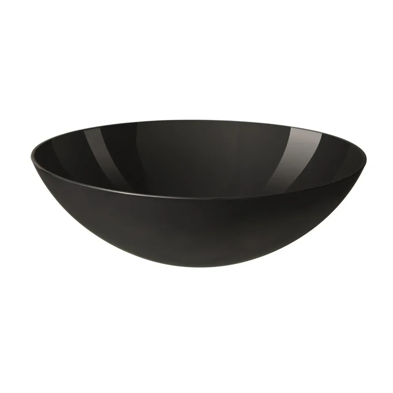 Krenit Salatschüssel Schwarz by Normann Copenhagen – product photo