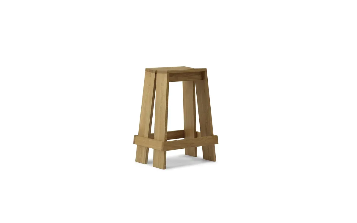 Let barkruk 65cm oak by Normann Copenhagen – product photo