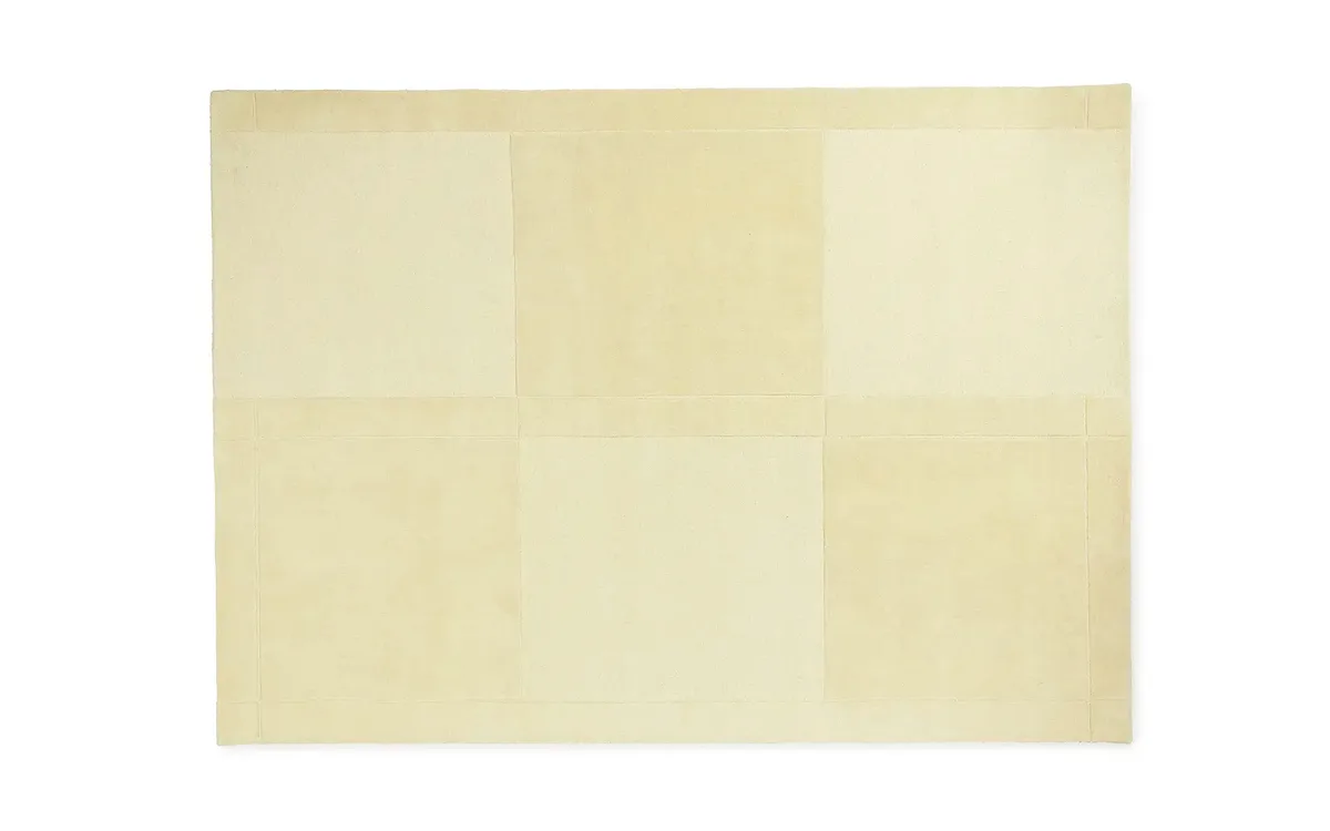 Level vloerkleed 250x350cm light yellow van Normann Copenhagen – productfoto