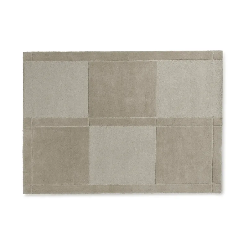 Level Wollteppich Warm grey, 250x350 cm van Normann Copenhagen – productfoto