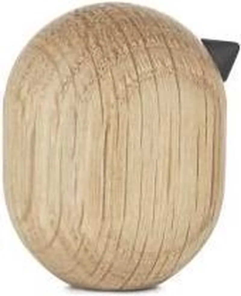 Little Bird Collectors Item 4.5cm Eiken van Normann Copenhagen in Naturel – productfoto