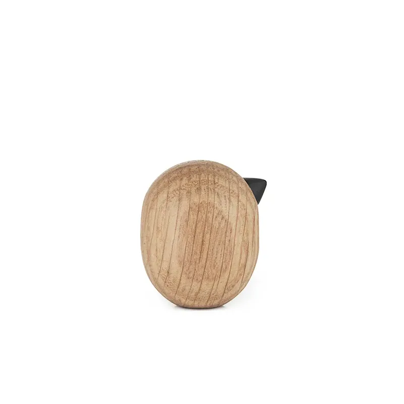 Little Bird Figur Eiche 3cm by Normann Copenhagen – product photo