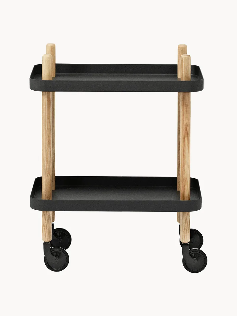 Metalen serveerwagen Block by Normann Copenhagen – product photo