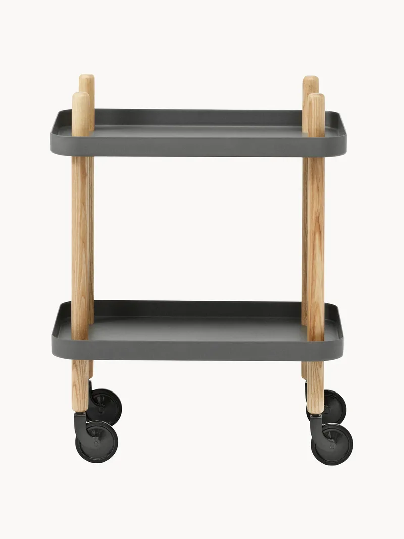 Metalen serveerwagen Block von Normann Copenhagen – Produktfoto