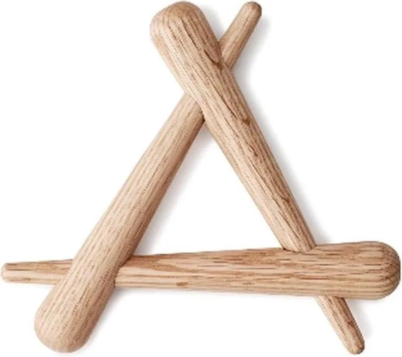 Onderzetter Normann Copenhagen Timber Oak by Normann Copenhagen in Bruin – product photo