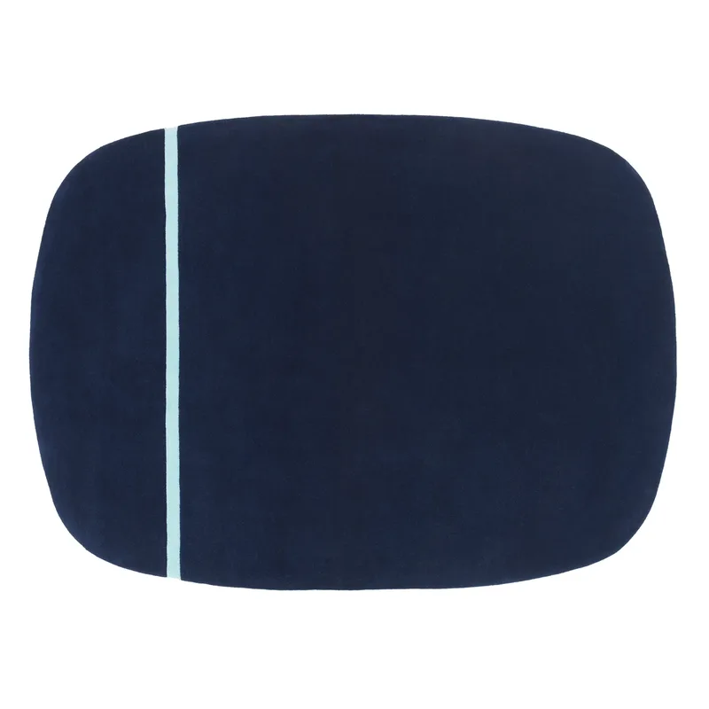 Oona Teppich 175 x 240 cm Blau de Normann Copenhagen – photo du produit