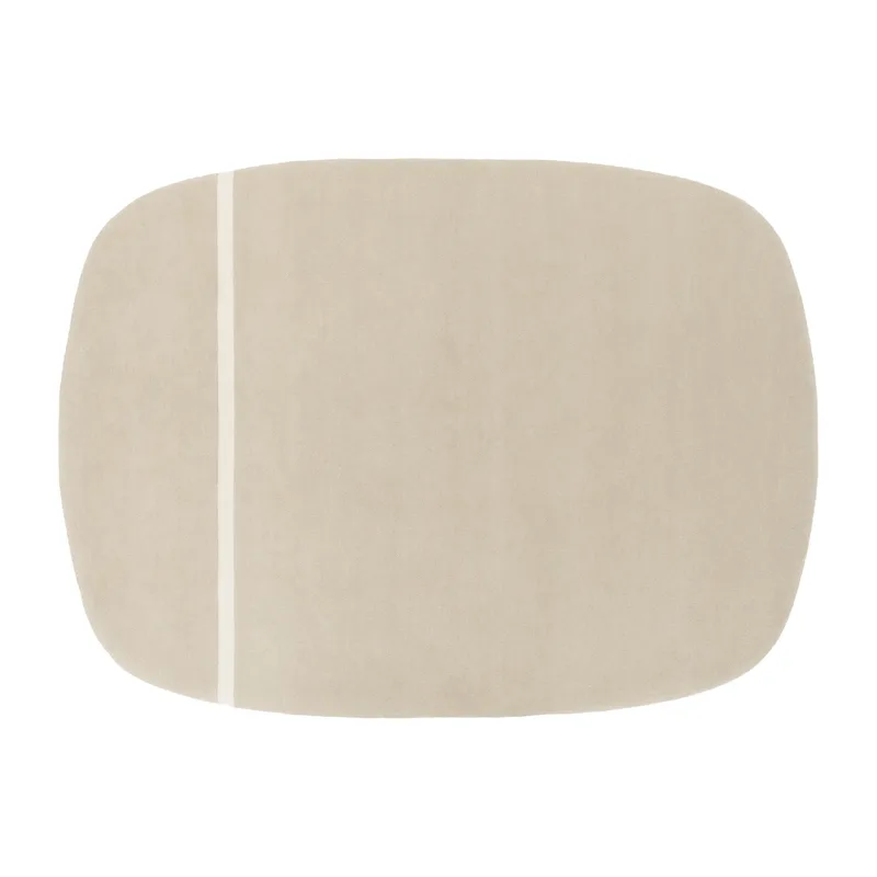 Oona Teppich 175 x 240 cm Sand fra Normann Copenhagen – produktbillede