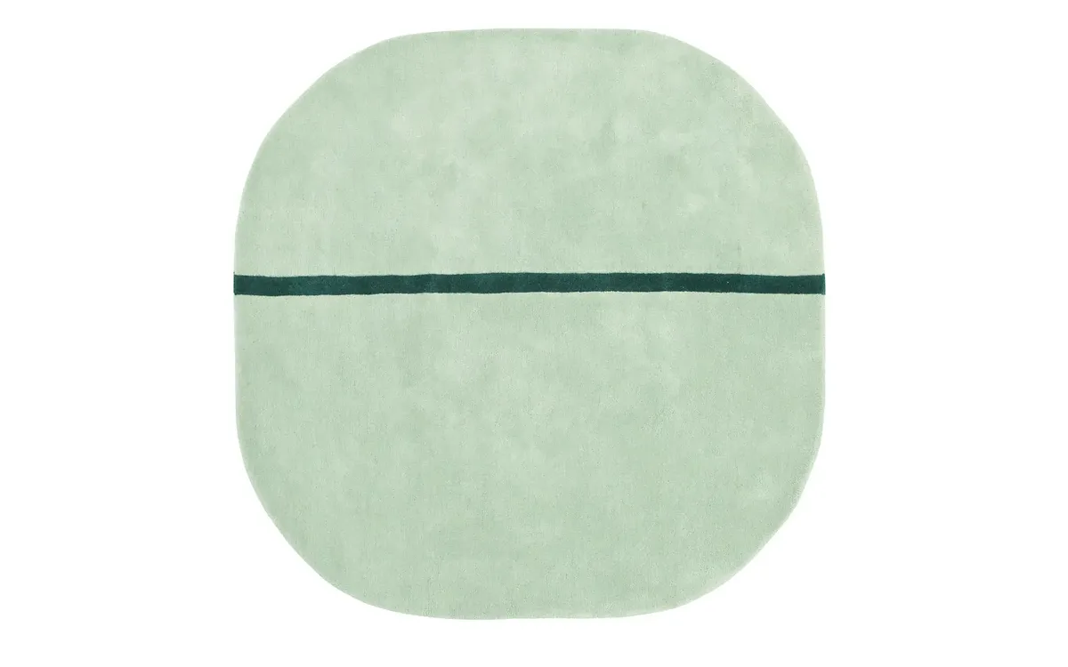 Oona vloerkleed 140x140cm mint van Normann Copenhagen – productfoto