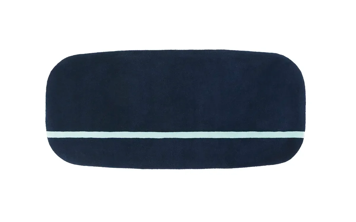 Oona vloerkleed 90x200cm blue van Normann Copenhagen – productfoto