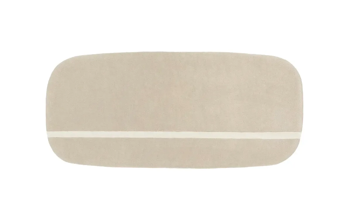 Oona vloerkleed 90x200cm sand by Normann Copenhagen – product photo