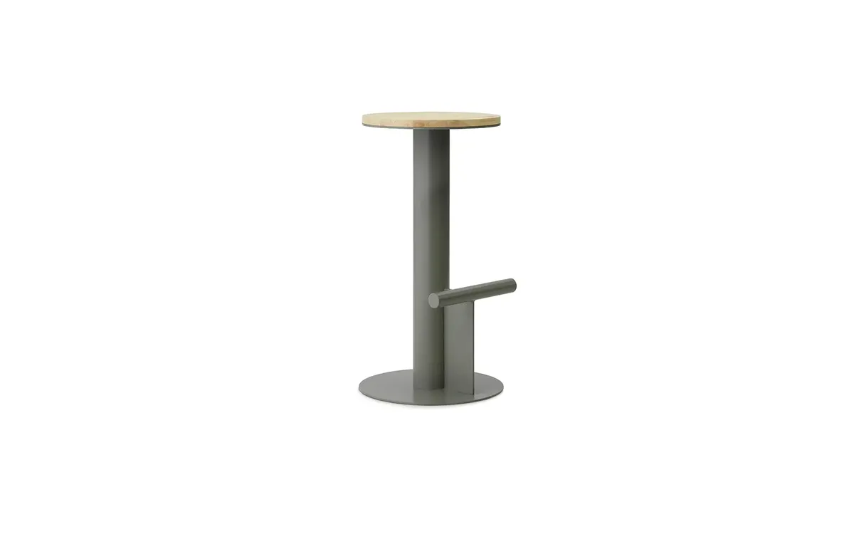Pole barkruk 75cm pine/grey by Normann Copenhagen – product photo