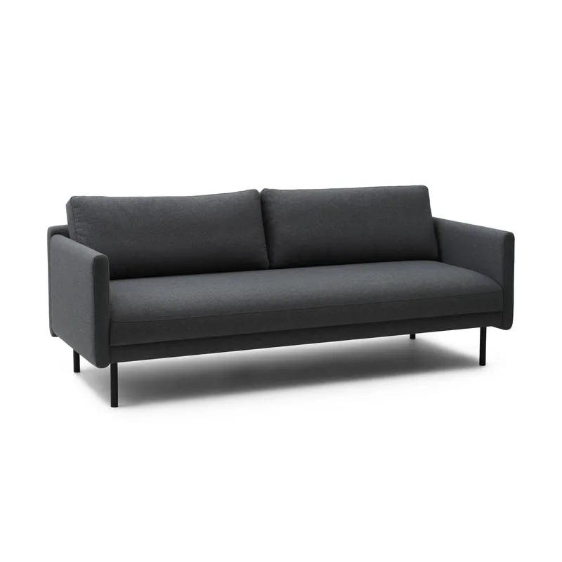 Rar 3-Sitzer Sofa Re-Born dark grey by Normann Copenhagen – product photo