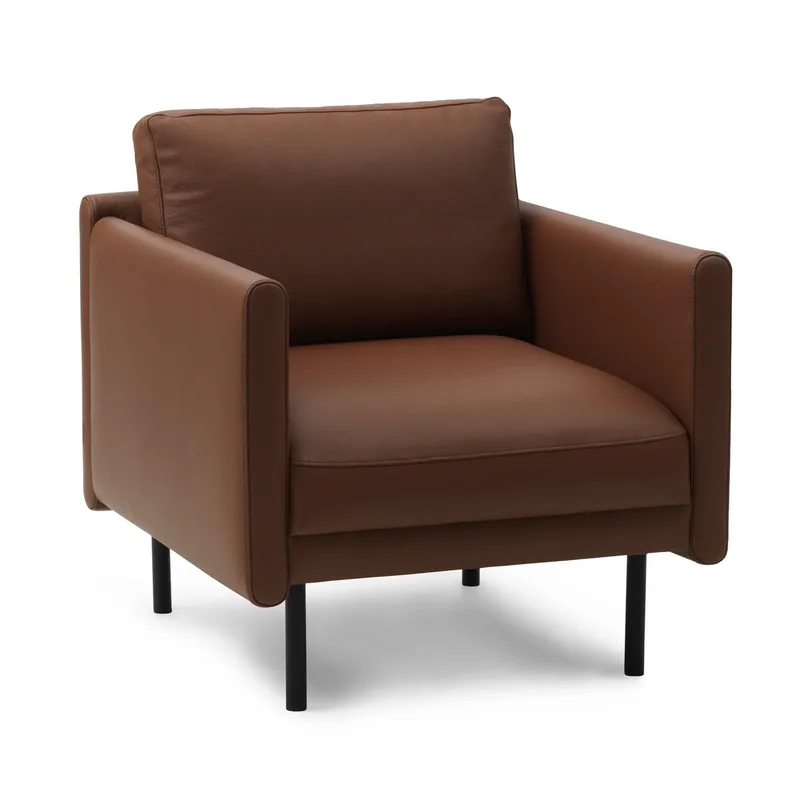 Rar Sessel Omaha leather cognac från Normann Copenhagen – produktbild