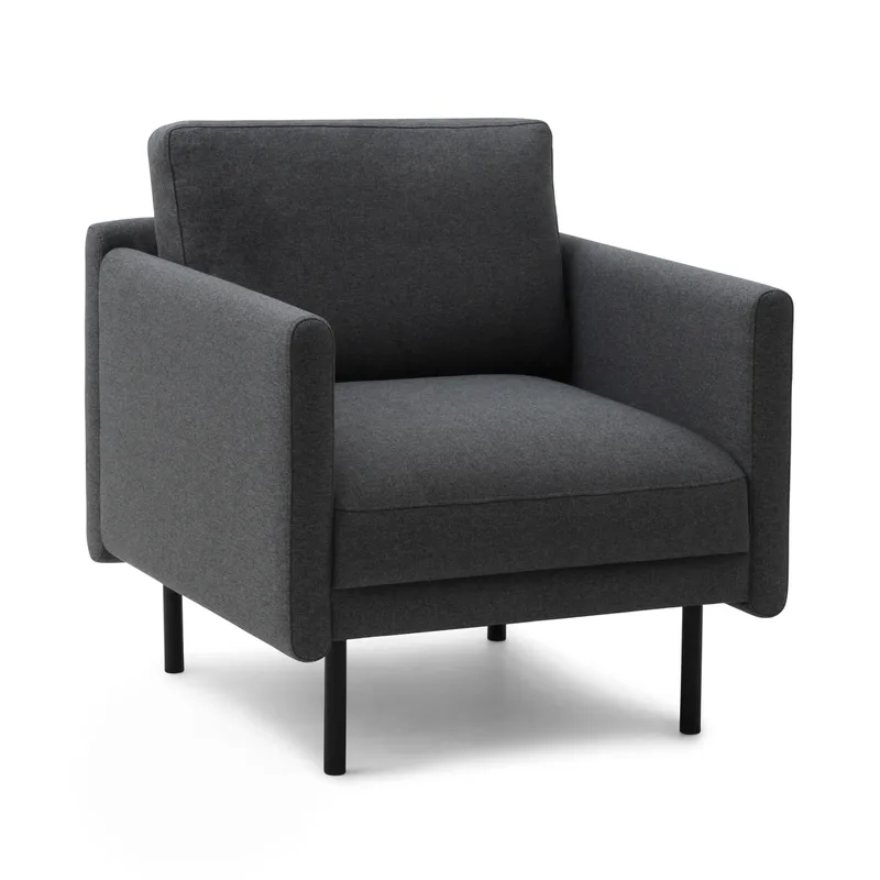 Rar Sessel Re-Born dark grey från Normann Copenhagen – produktbild