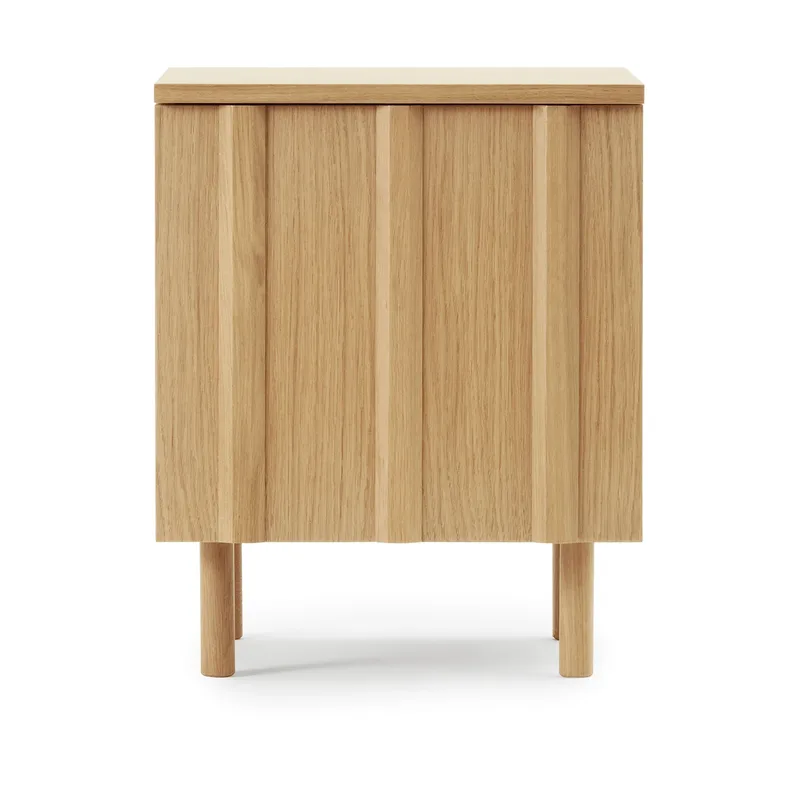 Rib Nachttisch Eiche, 52x42x40 cm by Normann Copenhagen – product photo