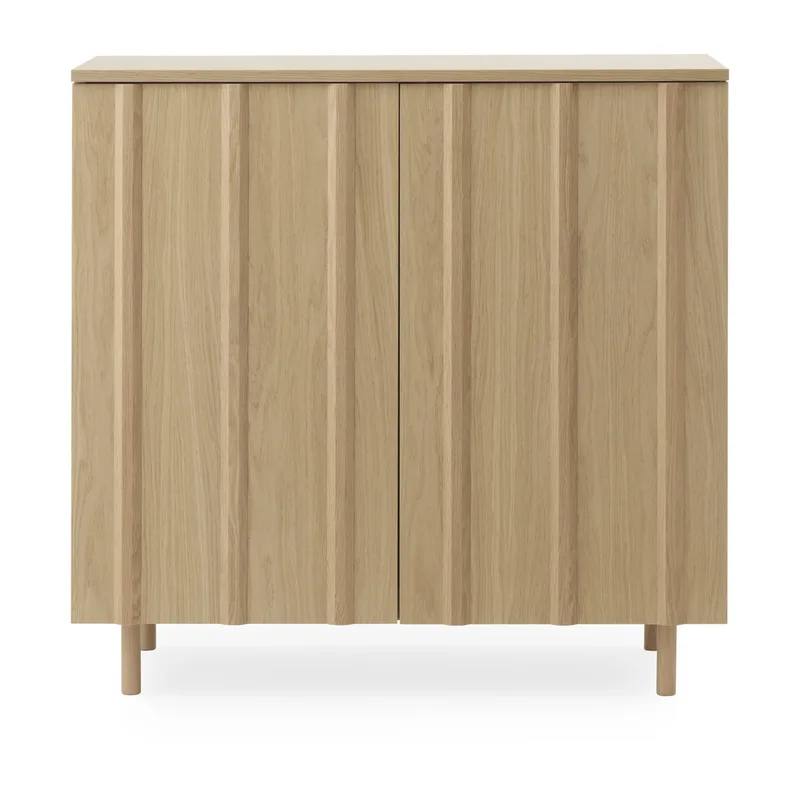 Rib Schrank 96 x 98,5cm Oak från Normann Copenhagen – produktbild