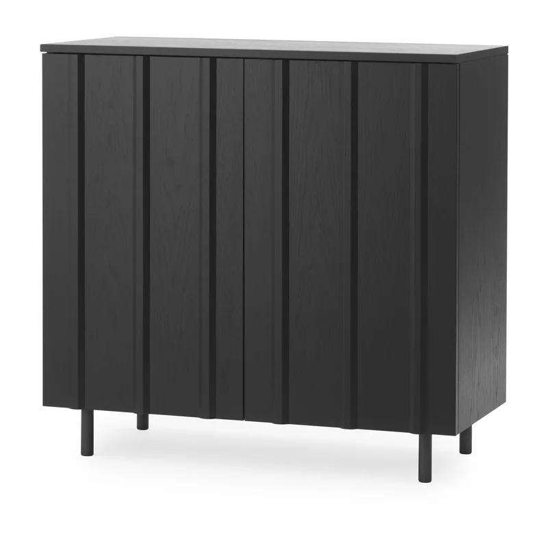 Rib Schrank 96 x 98,5cm Soft Black från Normann Copenhagen – produktbild