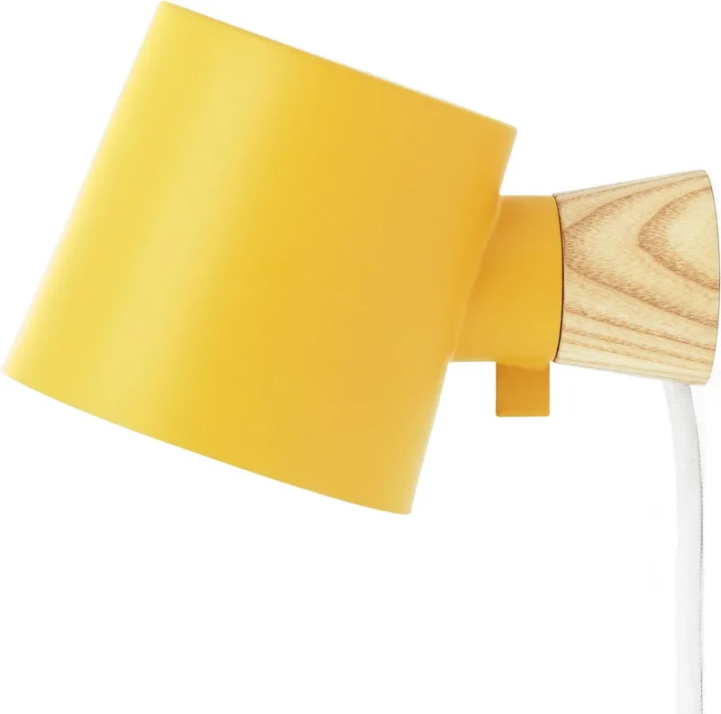 Rise wandlamp von Normann Copenhagen in Geel – Produktfoto