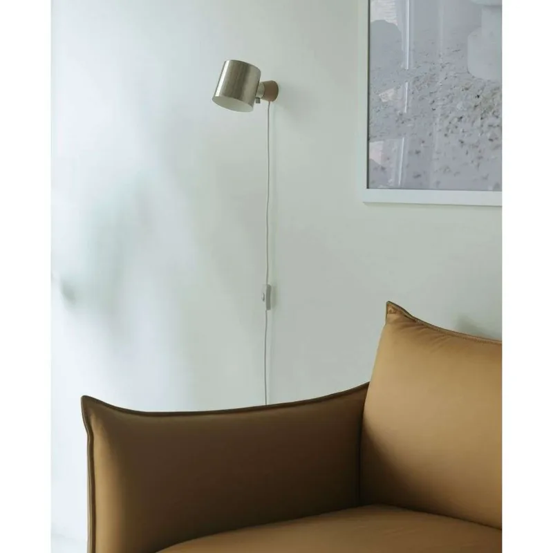 Rise Wandlamp Stainless Steel - Normann Copenhagen - Woonkamer - Metaal by Normann Copenhagen – product photo
