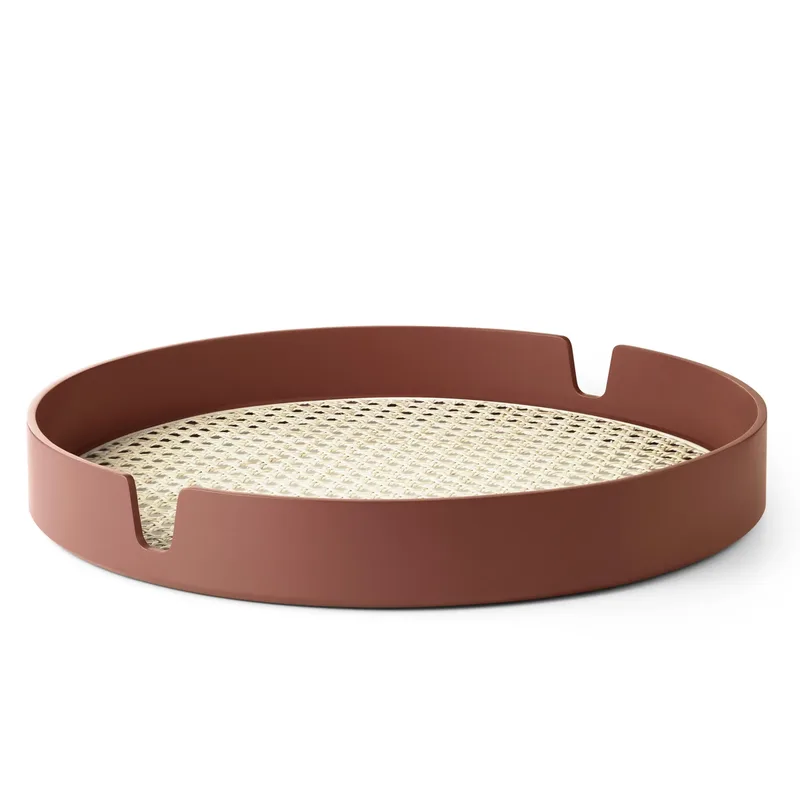 Salon Tablett Ø 40cm Rostrot by Normann Copenhagen – product photo