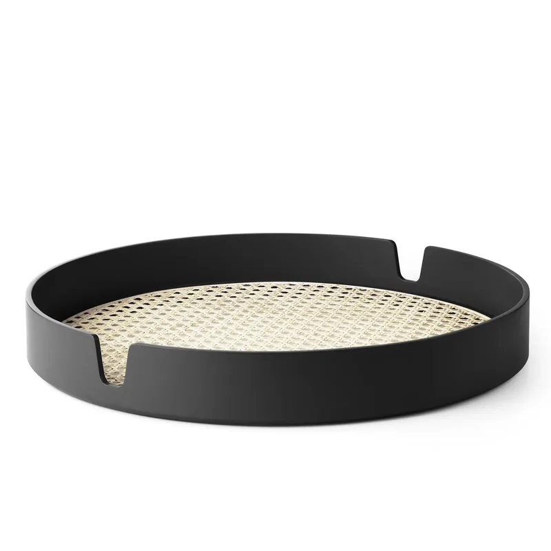 Salon Tablett Ø 40cm Schwarz från Normann Copenhagen – produktbild