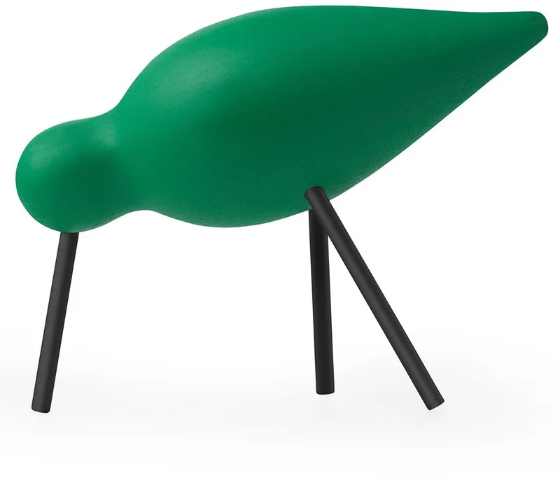 Shorebird Vogel Decoratie Medium Green by Normann Copenhagen in Groen – product photo