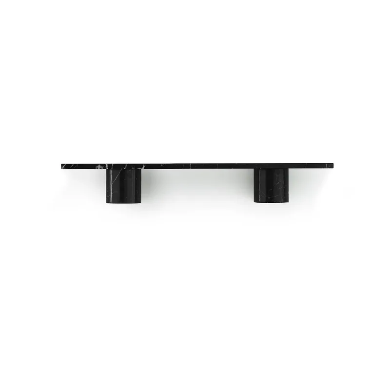 Sten Shelf Regal 80 cm Black marble från Normann Copenhagen – produktbild