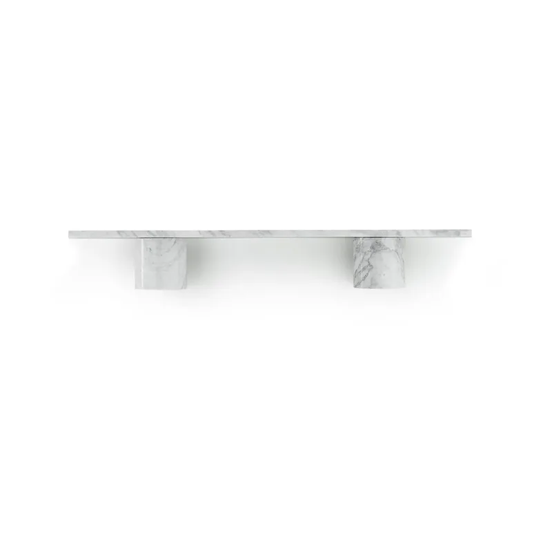 Sten Shelf Regal 80 cm White marble von Normann Copenhagen – Produktfoto