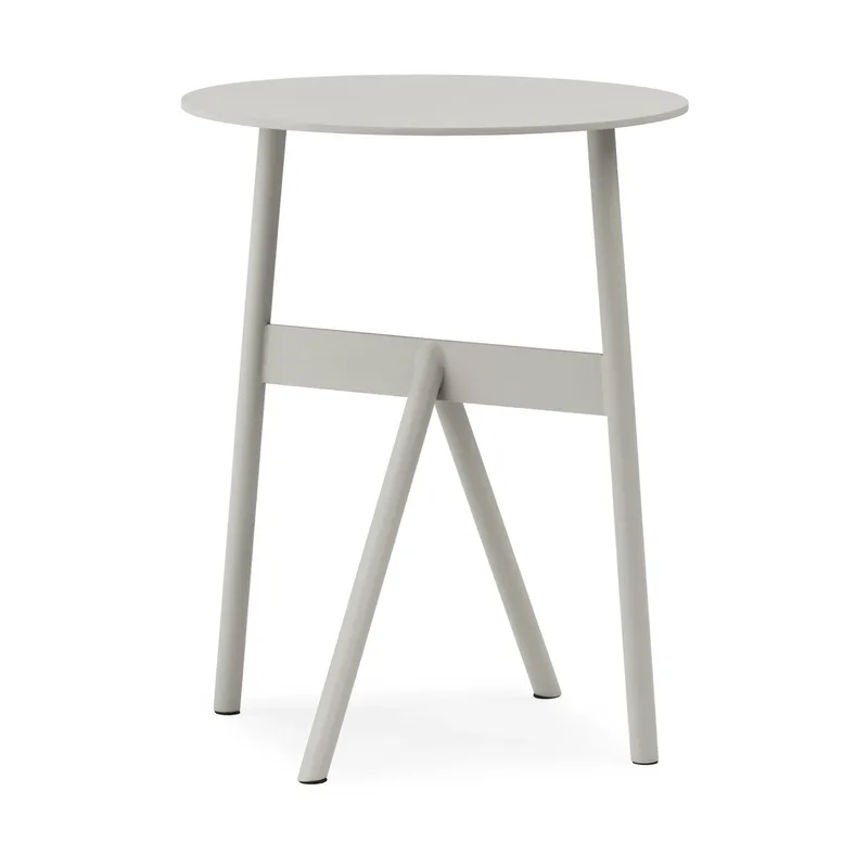 Stock Table Beistelltisch Ø37cm H:46cm Warm Grey by Normann Copenhagen – product photo