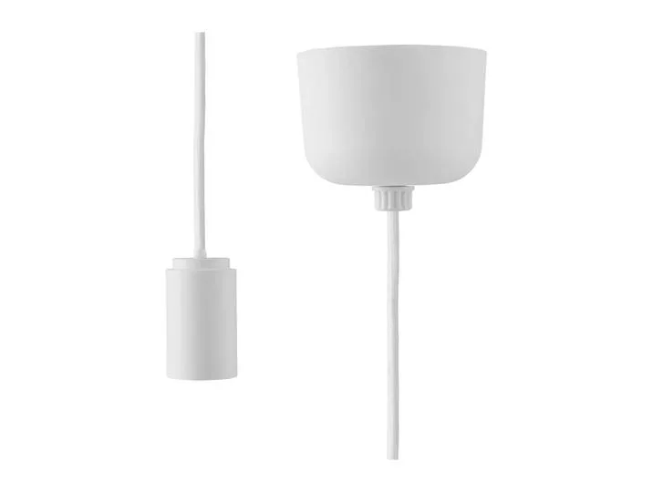 Suspension avec cache-piton 2,5 m Blanc by Normann Copenhagen – product photo
