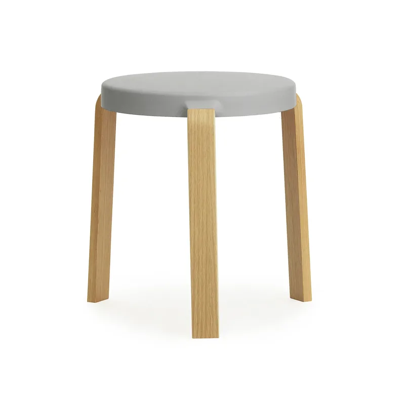 Tap Hocker Grau-Eiche fra Normann Copenhagen – produktbillede