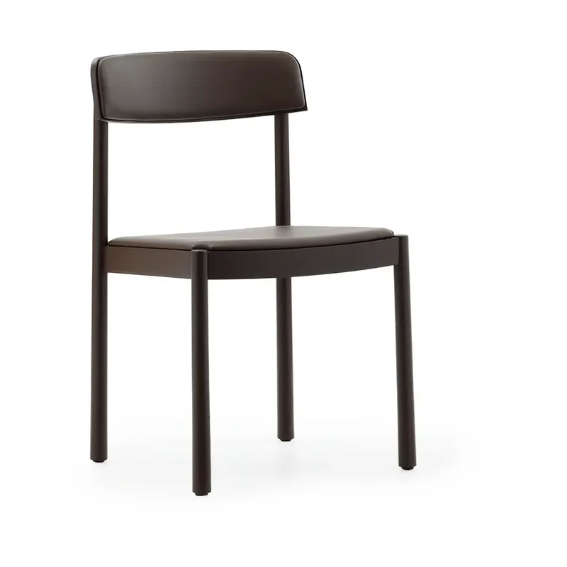 Timb Stuhl Brown ash-ultra leather chocolate från Normann Copenhagen – produktbild