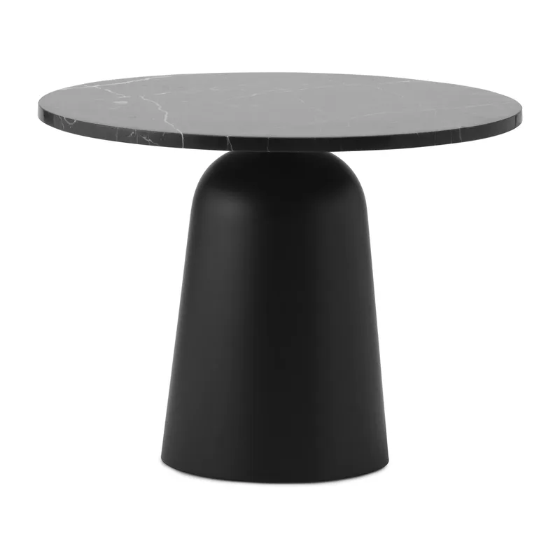 Turn verstellbarer Tisch Ø55cm Schwarzer Marmor by Normann Copenhagen – product photo