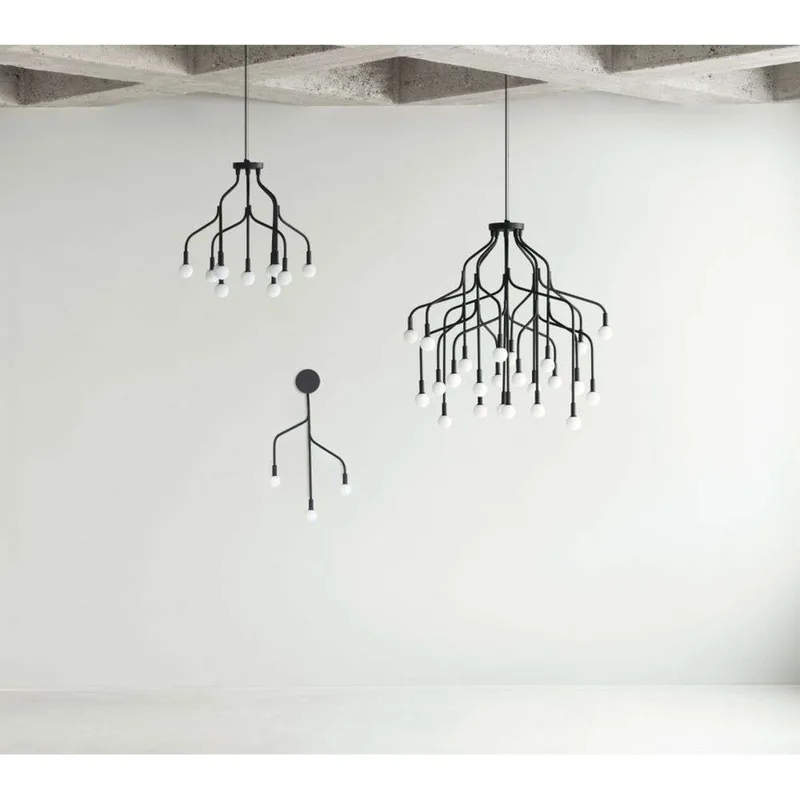 Vekst Hanglamp Large Black - Normann Copenhagen - Woonkamer - Metaal von Normann Copenhagen – Produktfoto