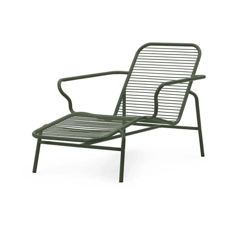 Vig Chaise Lounge Liegestuhl Green by Normann Copenhagen – product photo
