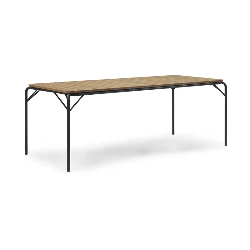 Vig Robinia Esstisch 90x200 cm Black by Normann Copenhagen – product photo