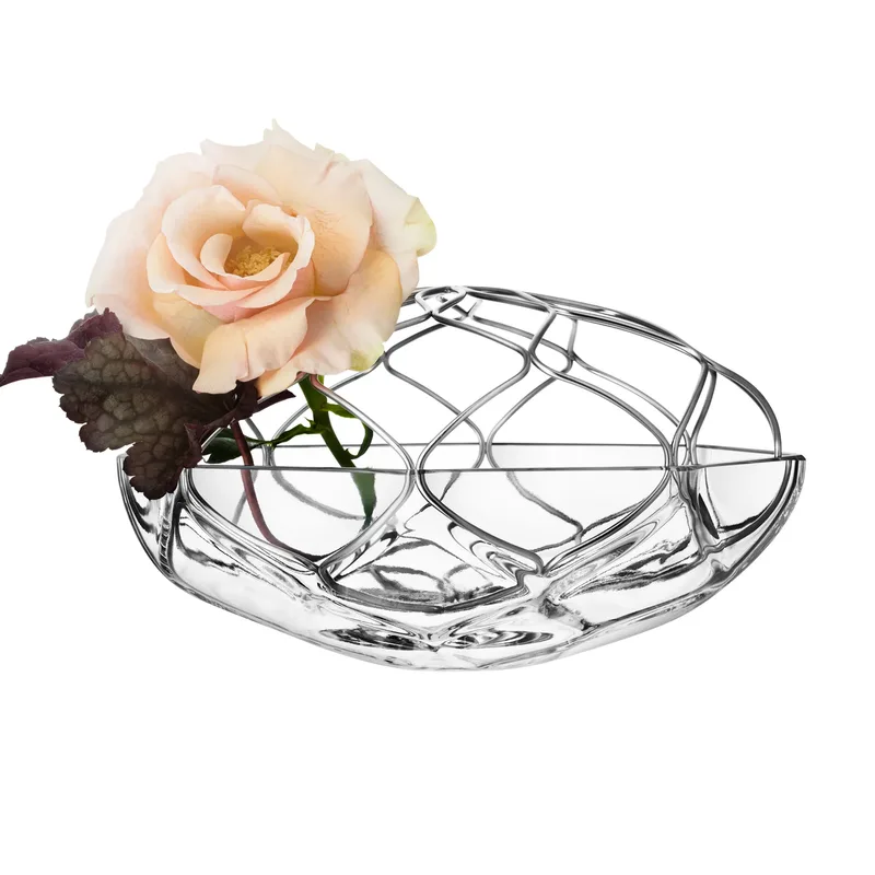 Bloom Vase Ø 23cm van Orrefors – productfoto