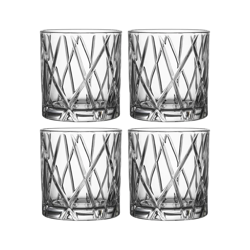 City Double Old Fashioned Glas 4er Pack 34cl by Orrefors – product photo