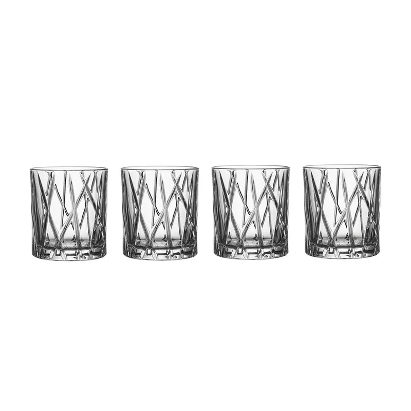 City Old Fashioned Glas 4er Pack 24,5cl van Orrefors – productfoto