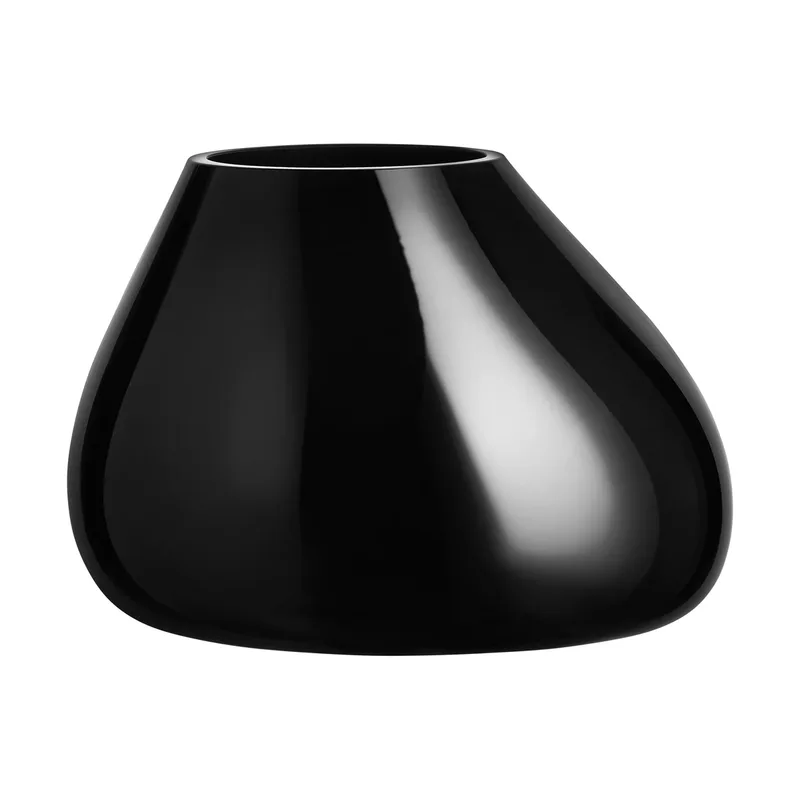 Ebon Vase 190mm Schwarz van Orrefors – productfoto