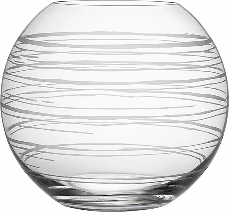Graphic Vaas - H 133mm by Orrefors in Transparent – product photo