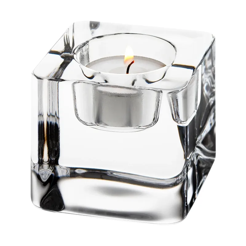 Ice cube Windlicht 70mm Klar van Orrefors – productfoto
