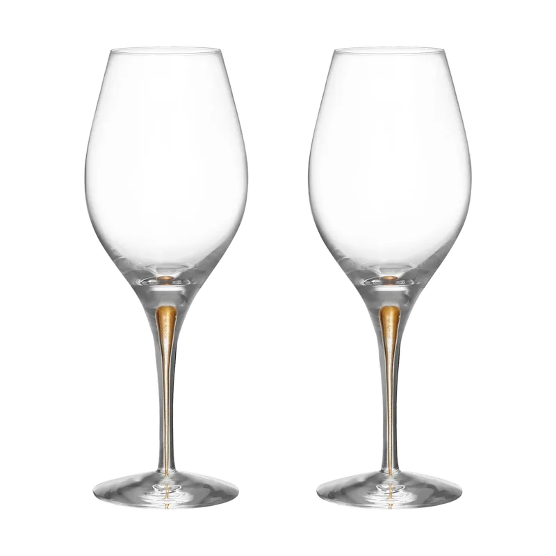 Intermezzo Balance Weinglas 44 cl 2er-Pack Gold by Orrefors – product photo