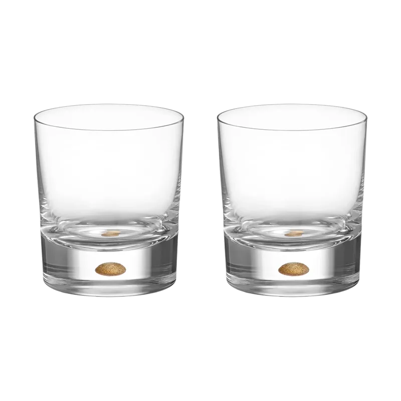 Intermezzo old fashioned 25 cl 2er-Pack Gold by Orrefors – product photo