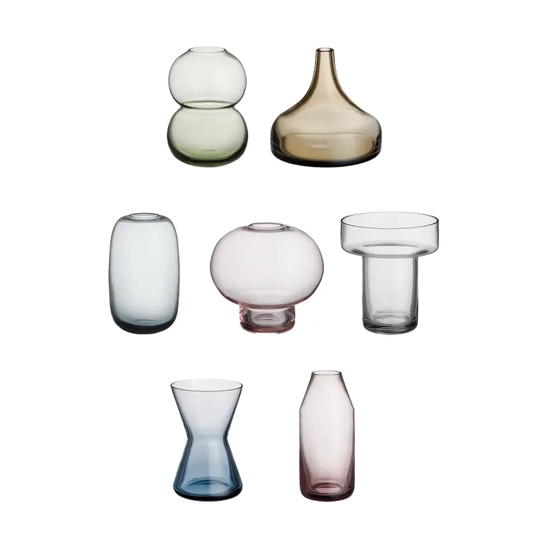 Midsummer Mini-Vasen 7 Teile Multi by Orrefors – product photo