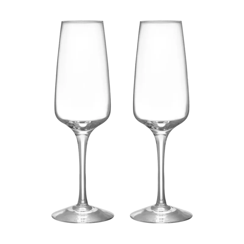 Pulse Champagnerglas 28 cl 2er Pack Klar by Orrefors – product photo