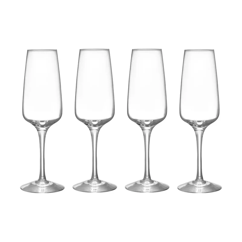 Pulse Champagnerglas 28 cl 4er Pack Klar by Orrefors – product photo