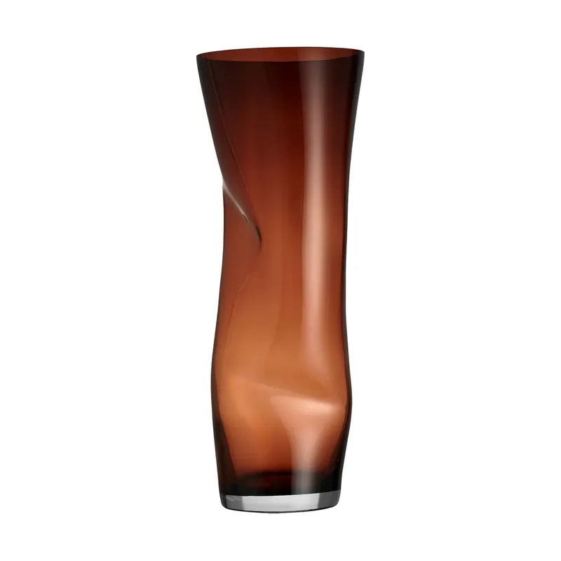 Squeeze Vase Sunset brown by Orrefors – product photo
