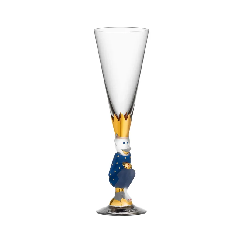 The Sparkling Devil Champagnerglas 19 cl Blau by Orrefors – product photo